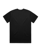 black staple tee
